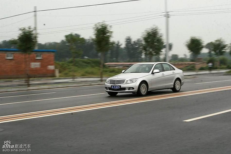 奔驰C200K试驾实拍