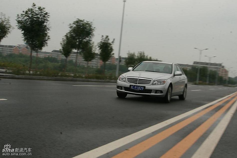 奔驰C200K试驾实拍
