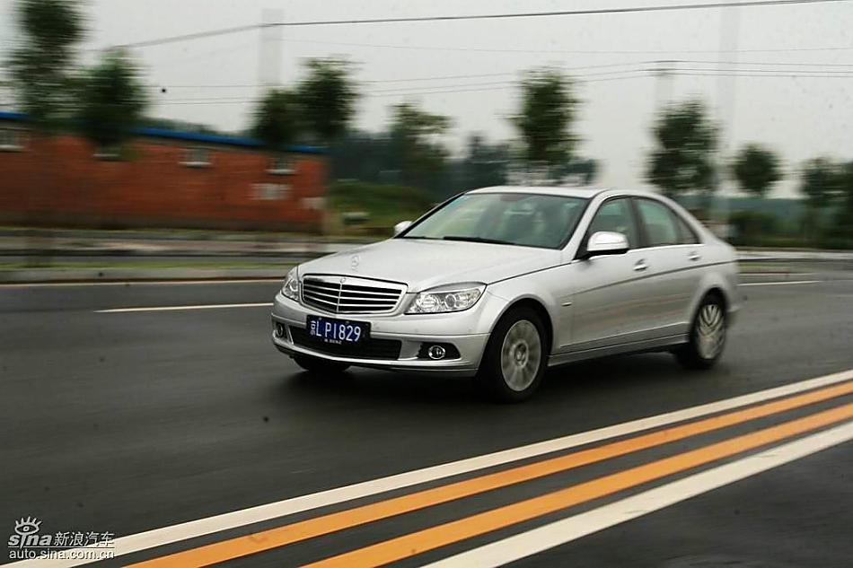 奔驰C200K试驾实拍