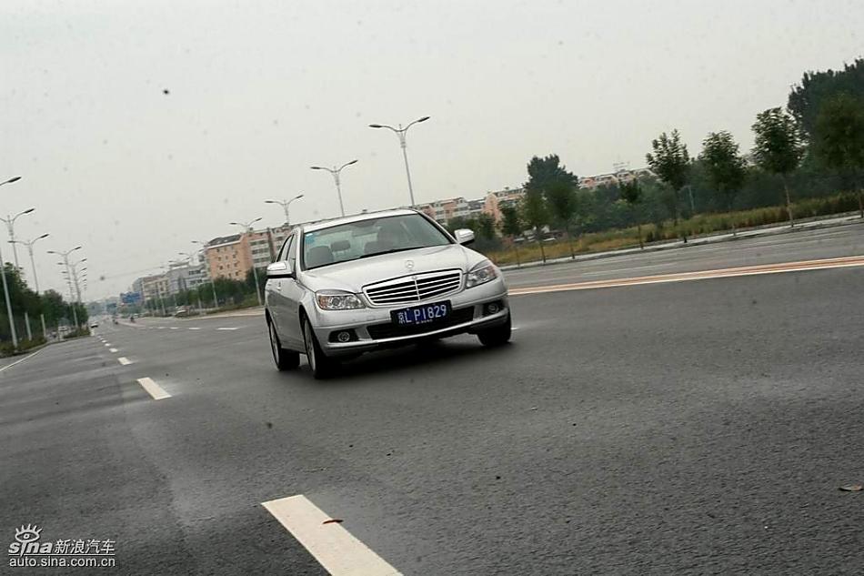 奔驰C200K试驾实拍