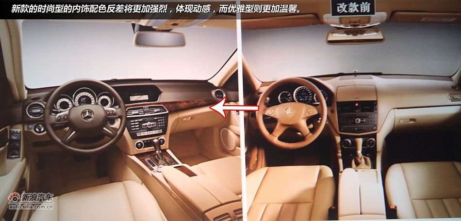 广州试驾奔驰新一代C级轿车