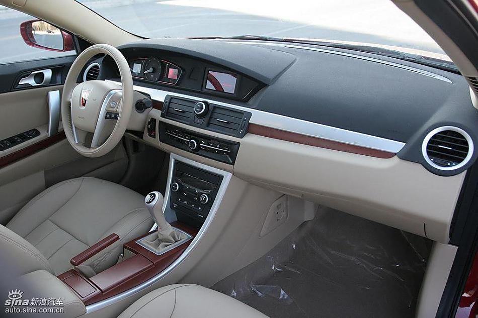 荣威550 1.8DVVT内饰及细节