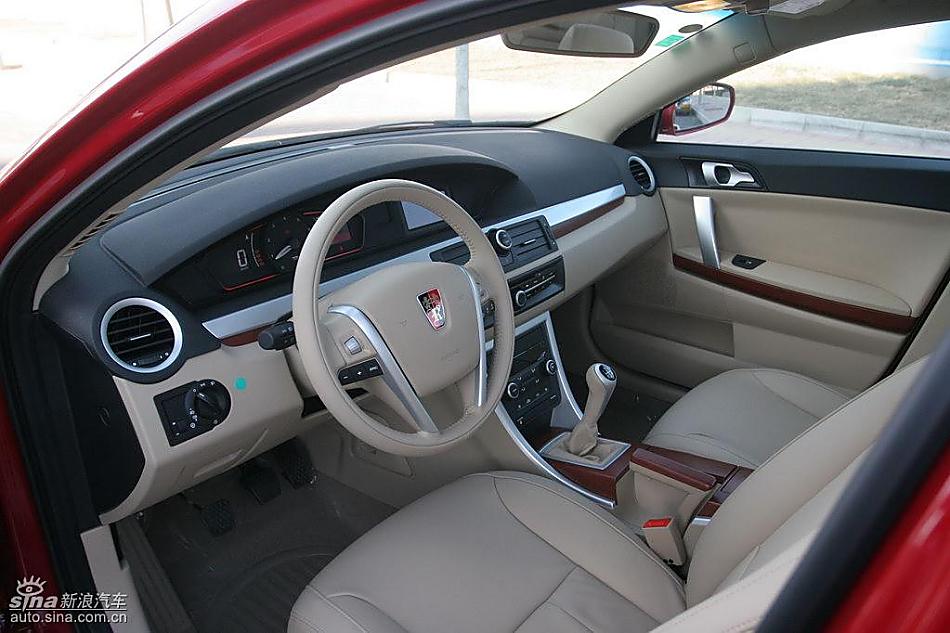 荣威550 1.8DVVT内饰及细节