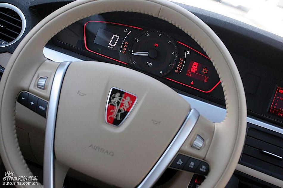 荣威550 1.8DVVT内饰及细节