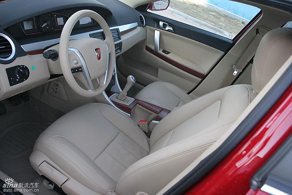 荣威550 1.8DVVT内饰及细节