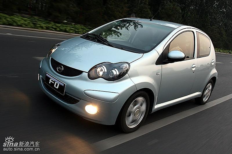 比亚迪F0实拍图--动态