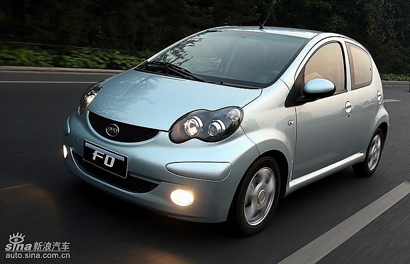 比亚迪F0实拍图--动态
