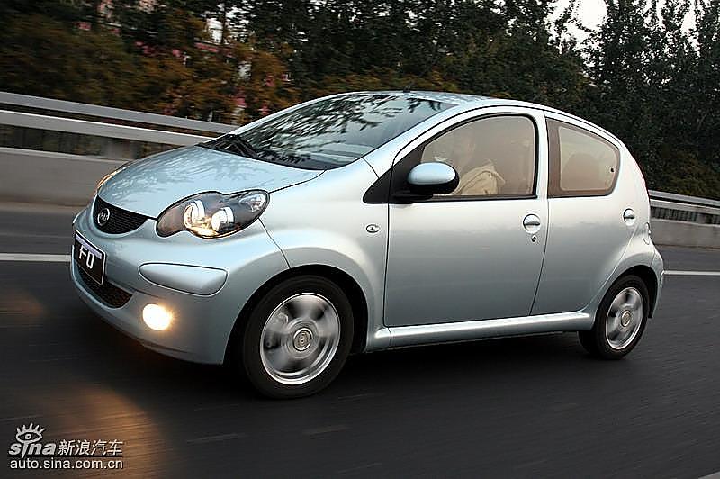 比亚迪F0实拍图--动态