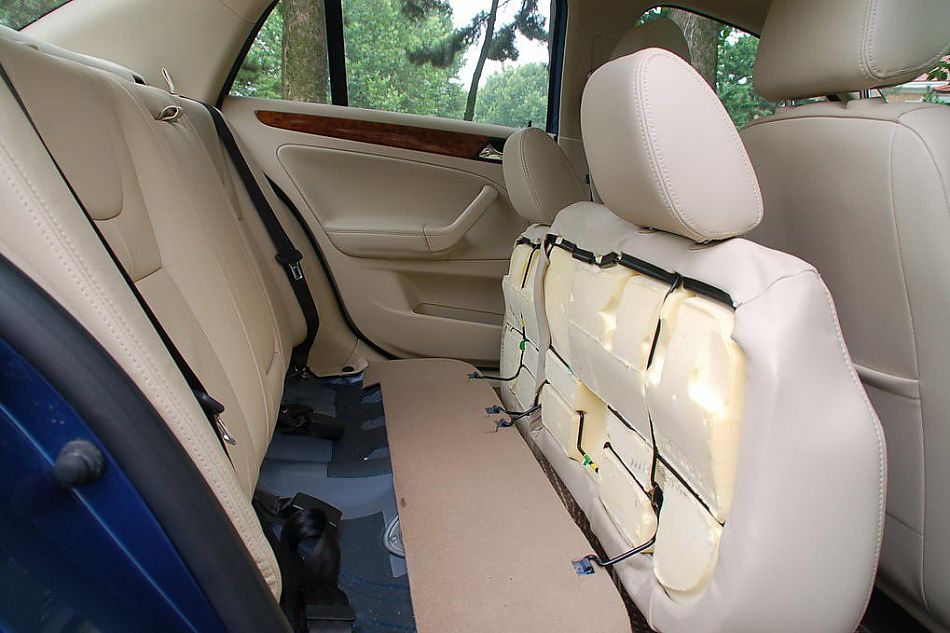 新宝来试车实拍图内饰