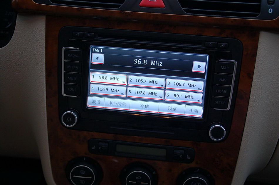 新宝来试车实拍图内饰