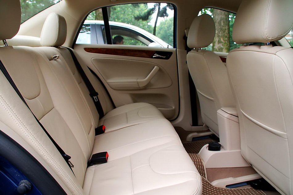 新宝来试车实拍图内饰