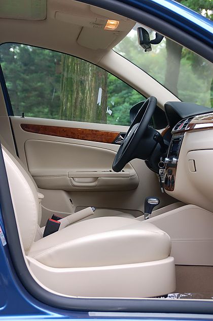 新宝来试车实拍图内饰