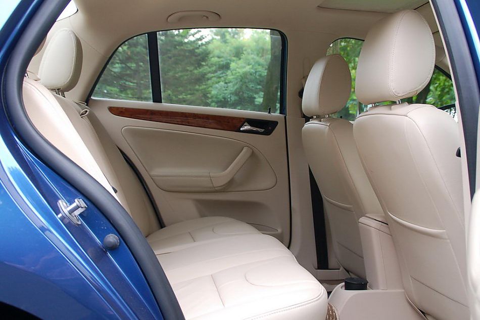 新宝来试车实拍图内饰