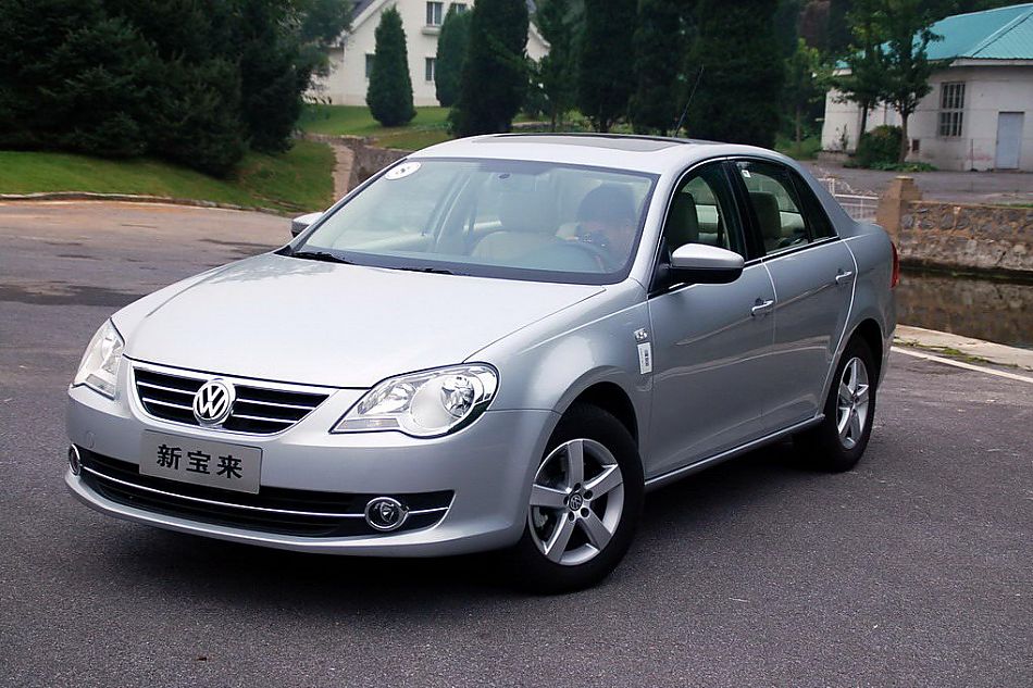 新宝来试车实拍图外观