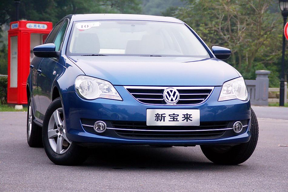 新宝来试车实拍图外观