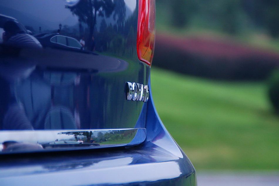 新宝来试车实拍图外观