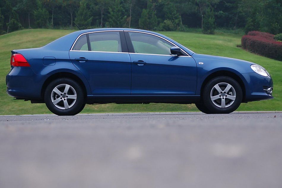 新宝来试车实拍图外观