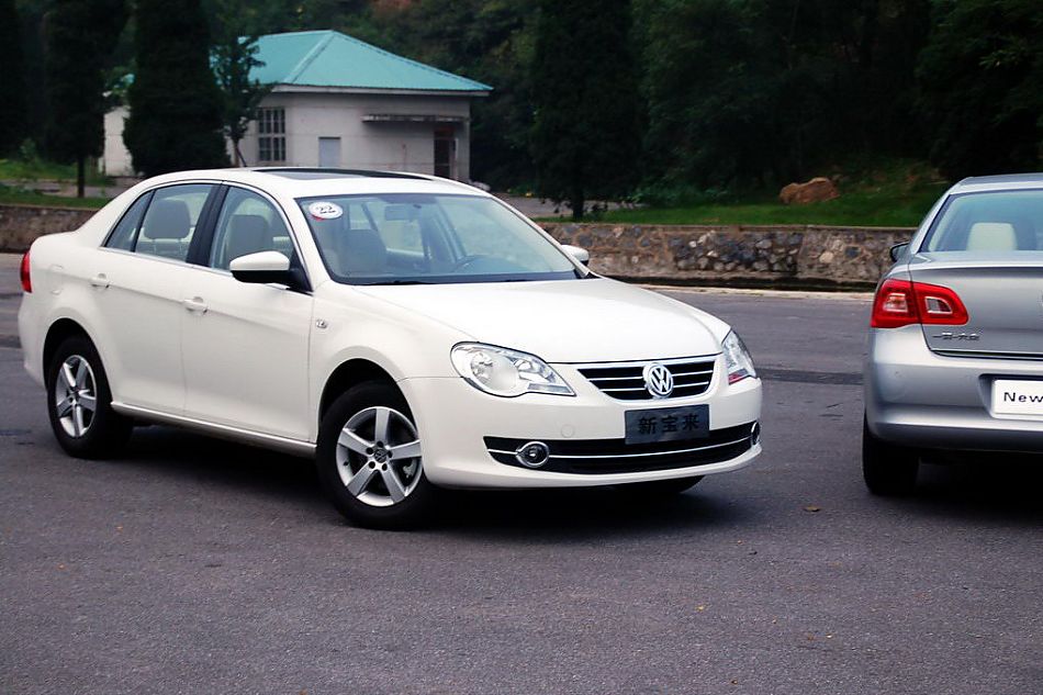 新宝来试车实拍图外观