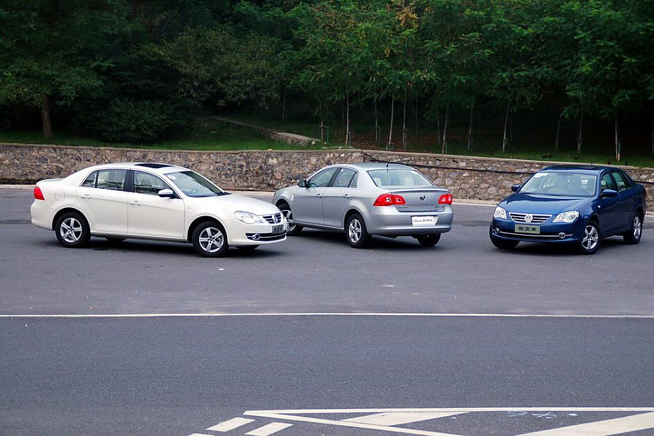 新宝来试车实拍图外观