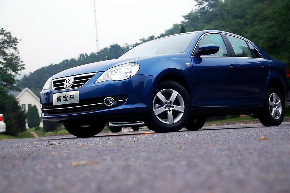 新宝来试车实拍图外观