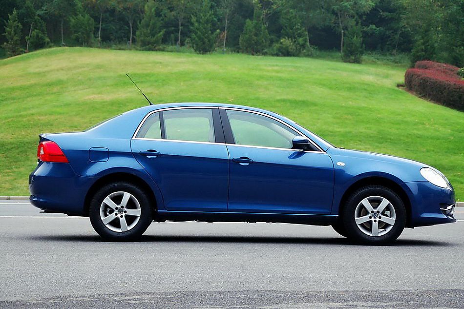 新宝来试车实拍图外观