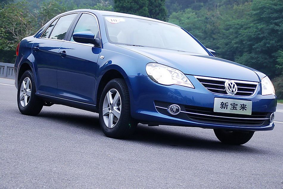 新宝来试车实拍图外观
