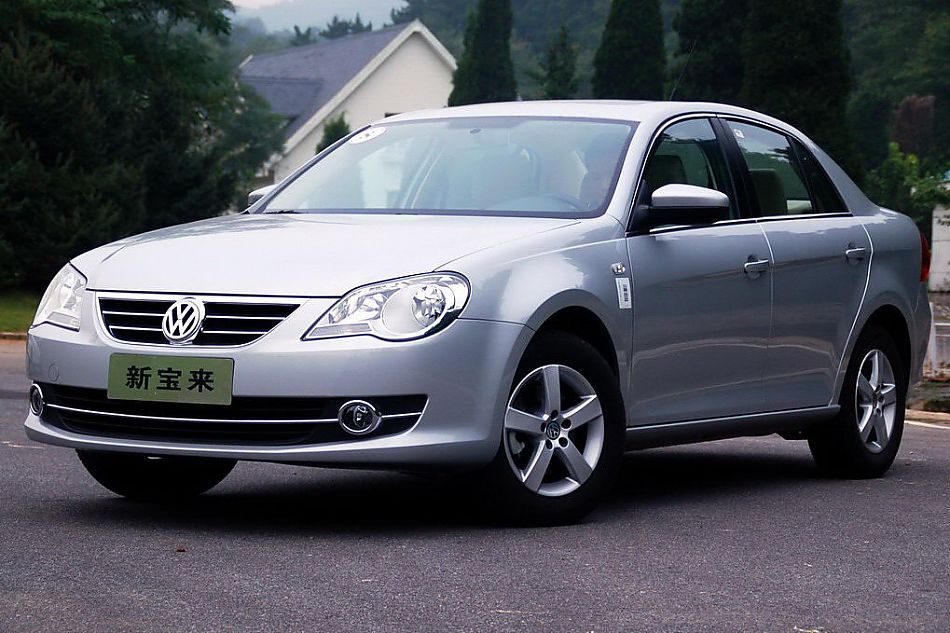 新宝来试车实拍图外观