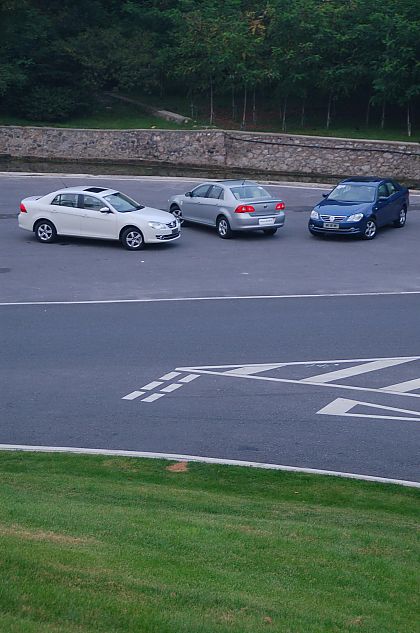 新宝来试车实拍图外观