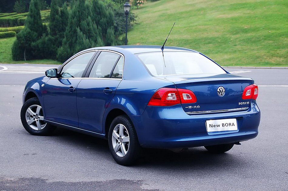 新宝来试车实拍图外观