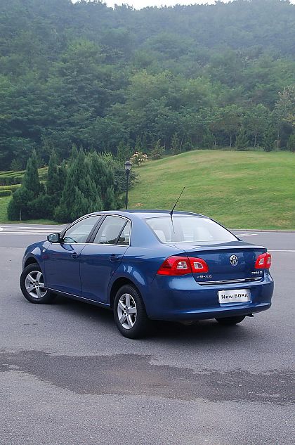 新宝来试车实拍图外观