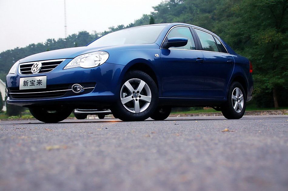 新宝来试车实拍图外观