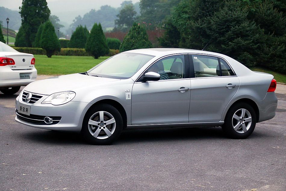 新宝来试车实拍图外观