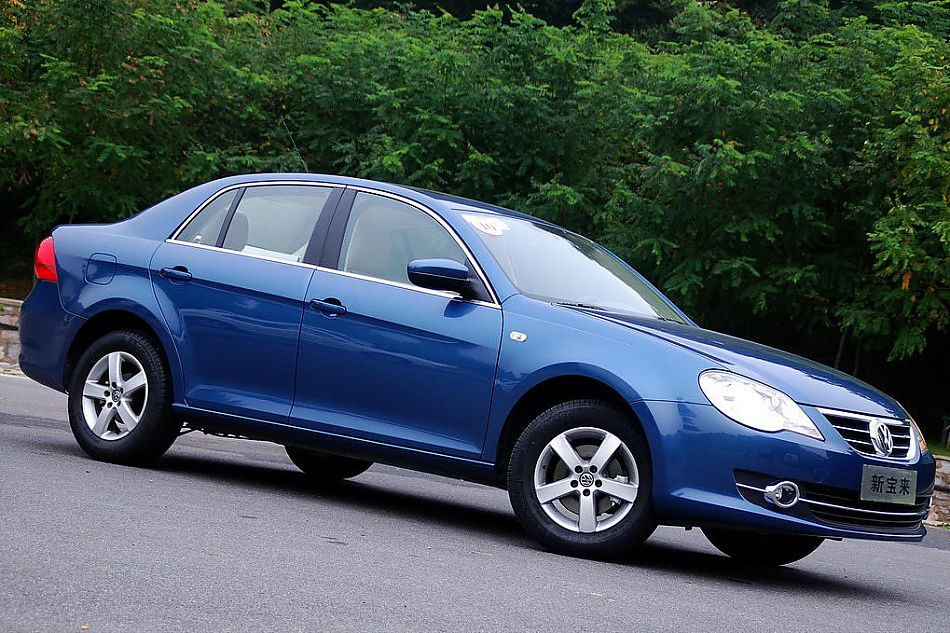 图为新宝来试车实拍图外观