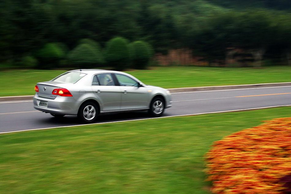 新宝来试车实拍图外观