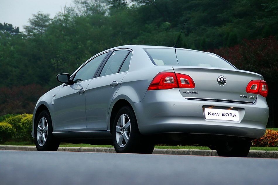 新宝来试车实拍图外观