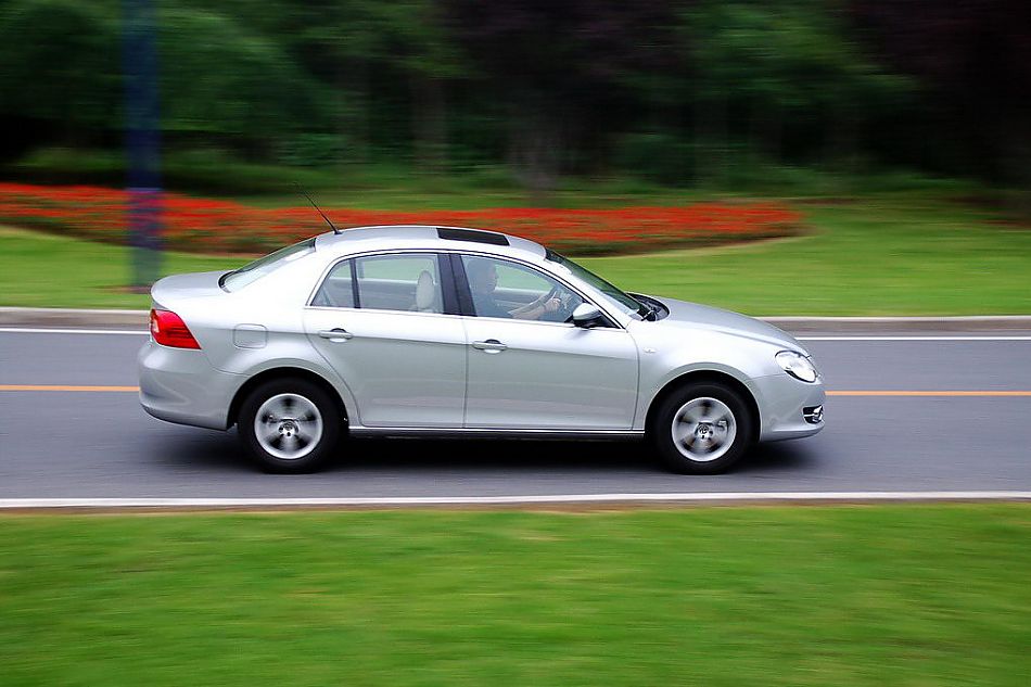 新宝来试车实拍图外观