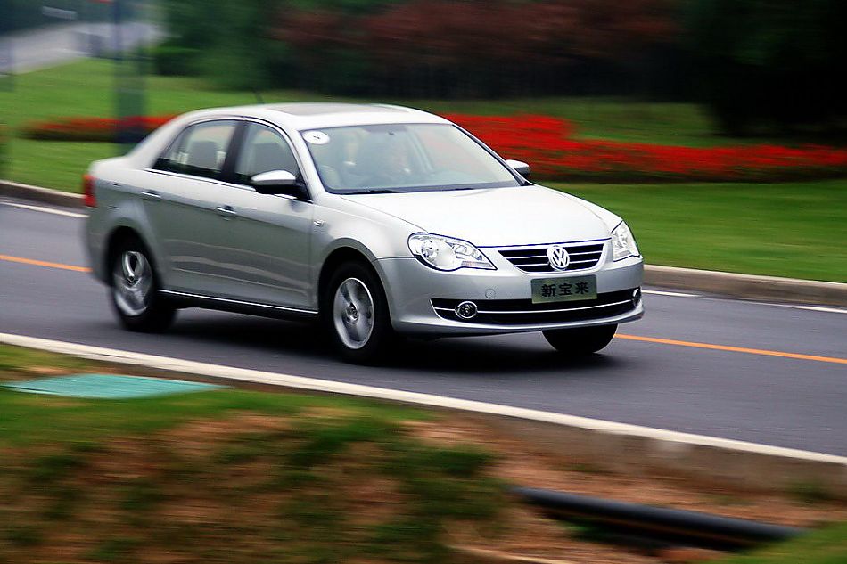 新宝来试车实拍图外观