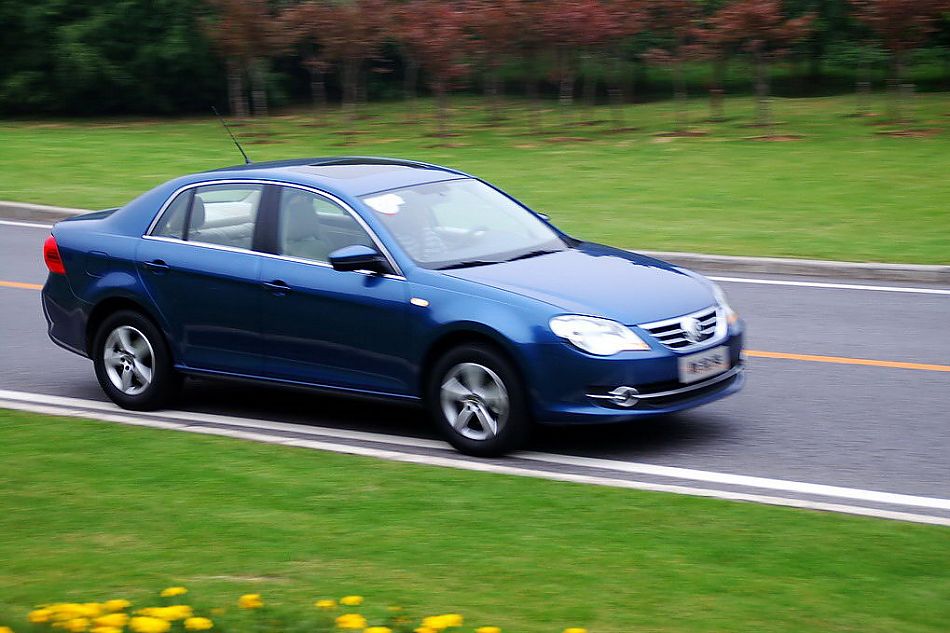 新宝来试车实拍图外观