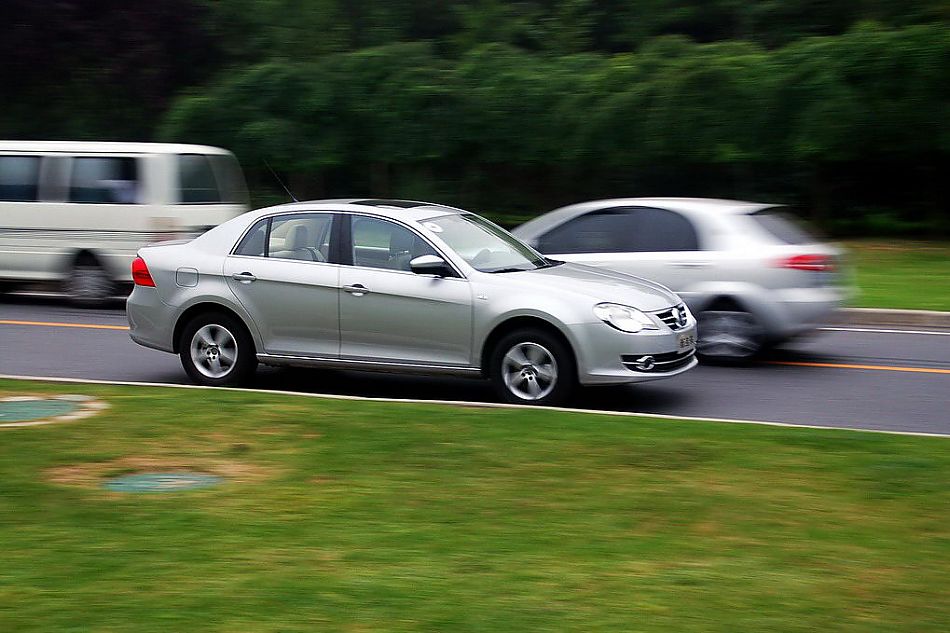 新宝来试车实拍图外观