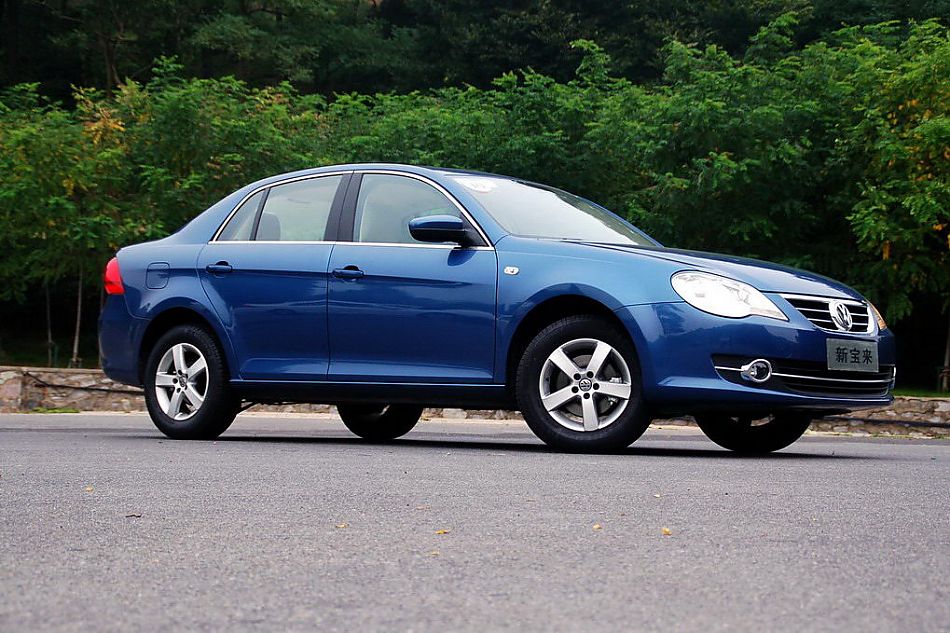 新宝来试车实拍图外观