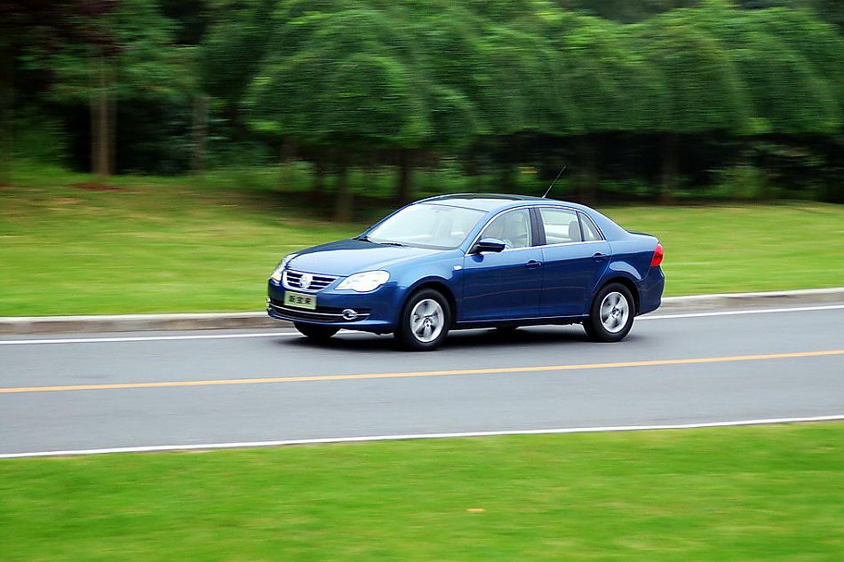 新宝来试车实拍图外观