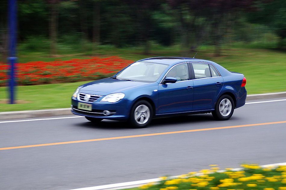 新宝来试车实拍图外观