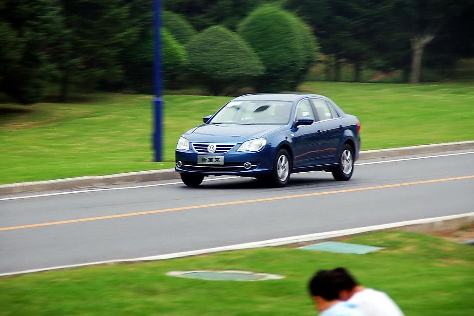 新宝来试车实拍图外观