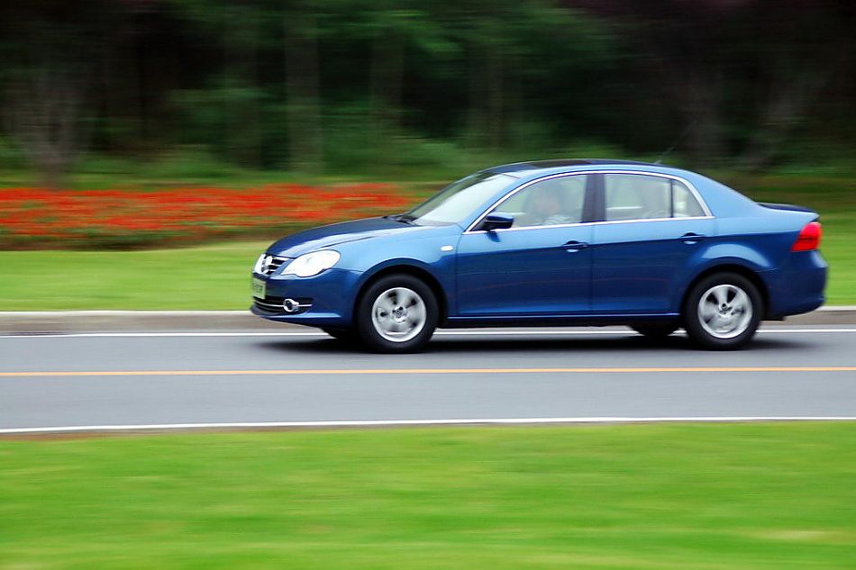 新宝来试车实拍图外观