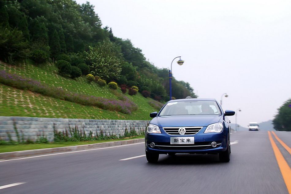新宝来试车实拍图外观