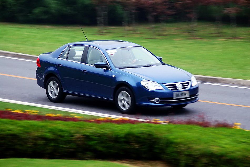 新宝来试车实拍图外观