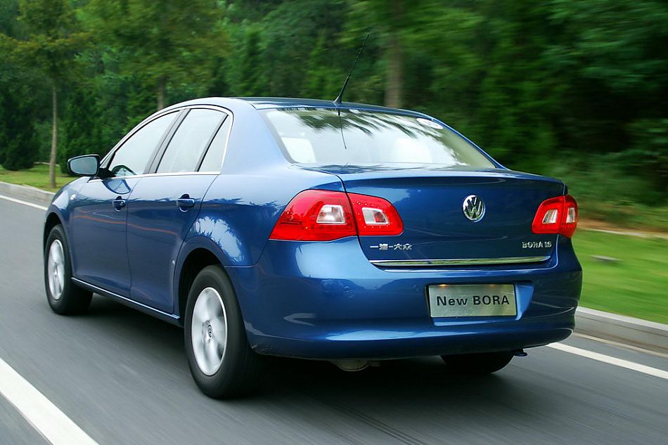 新宝来试车实拍图外观