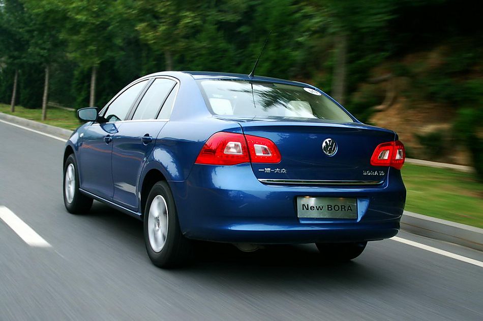 新宝来试车实拍图外观