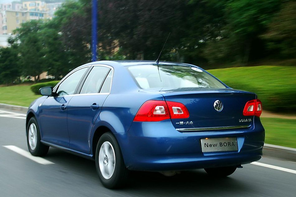 新宝来试车实拍图外观