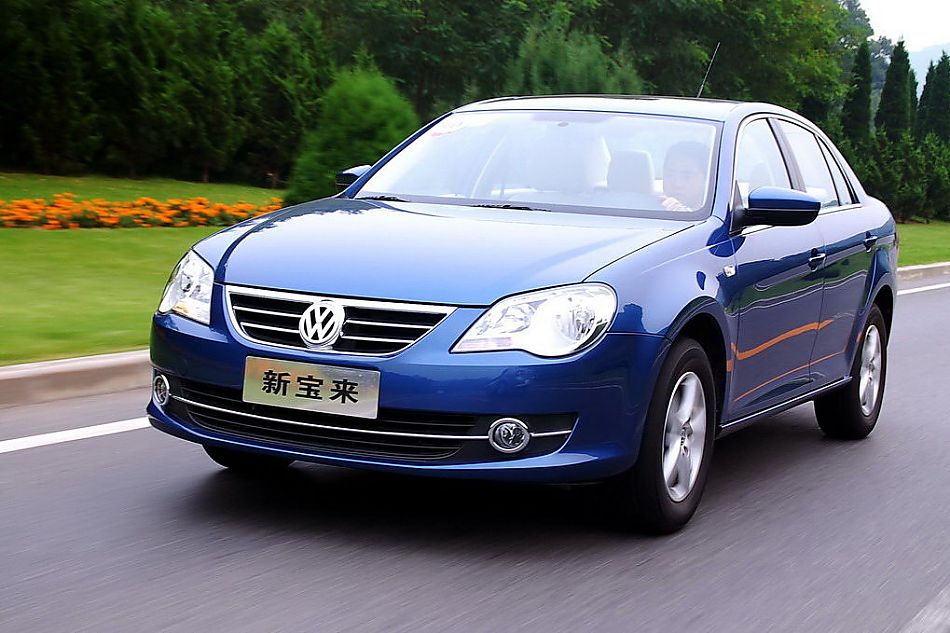 新宝来试车实拍图外观